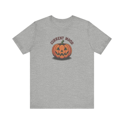 Current Mood (Vintage Jack) — Retro Halloween Tee (Light)