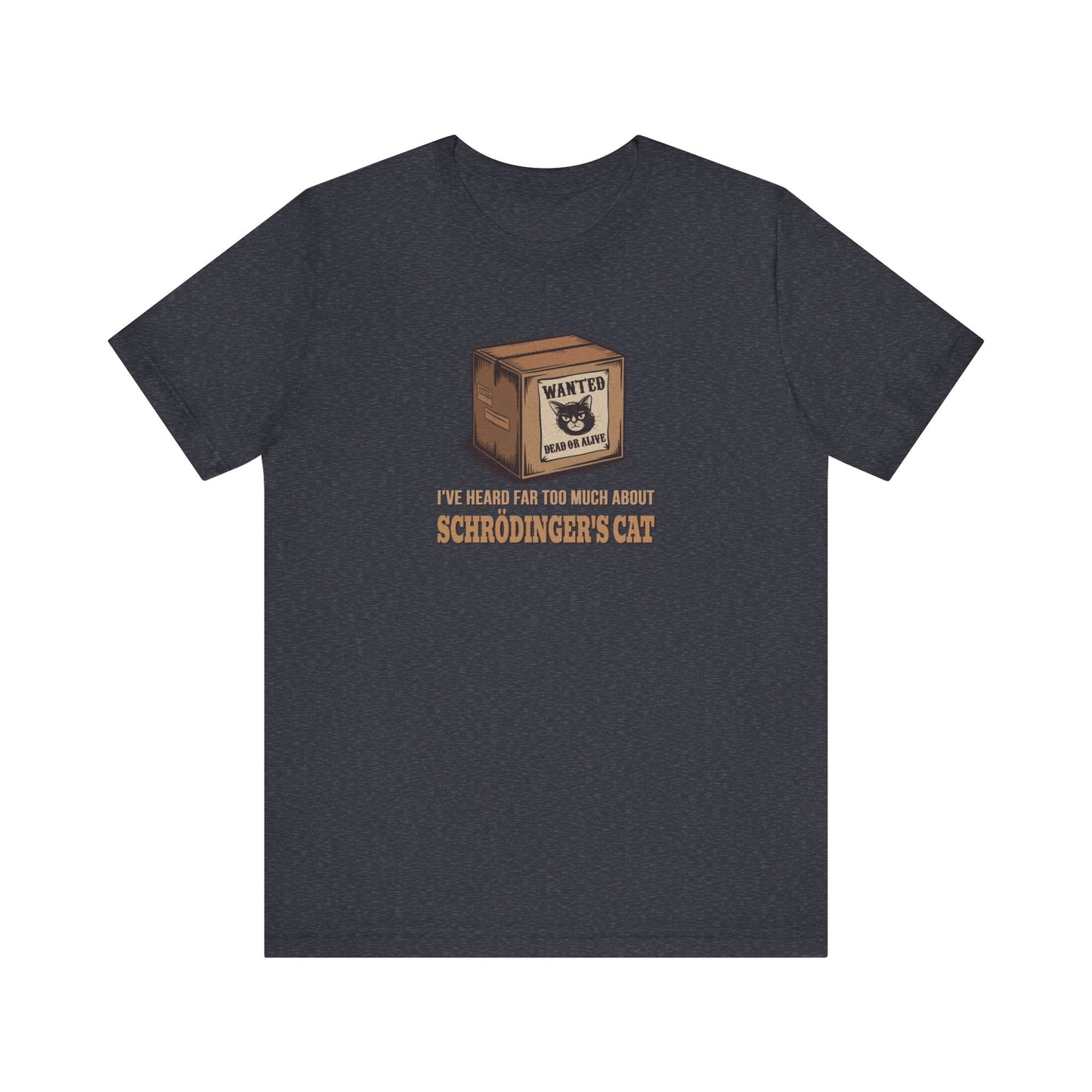 Schrödinger’s Cat — Big Bang Theory Retro Tee (Dark)