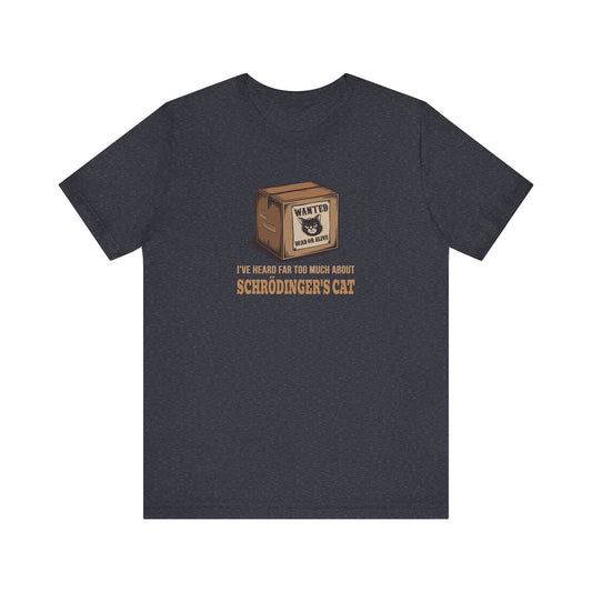 Schrödinger’s Cat — Big Bang Theory Retro Tee (Dark)
