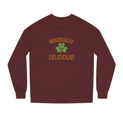Magically Delicious — St. Patrick’s Retro Sweatshirt (Dark)