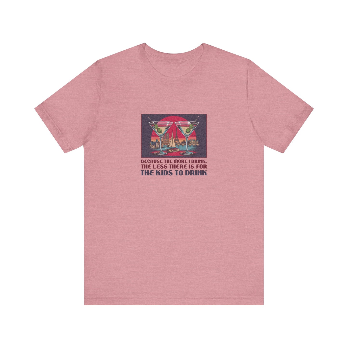 Open Bar (for the Kids) — Friends Retro Tee (Light)