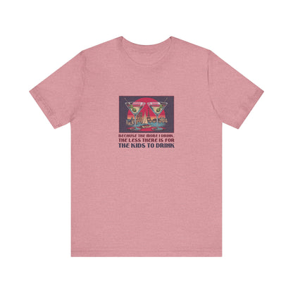 Open Bar (for the Kids) — Friends Retro Tee (Light)