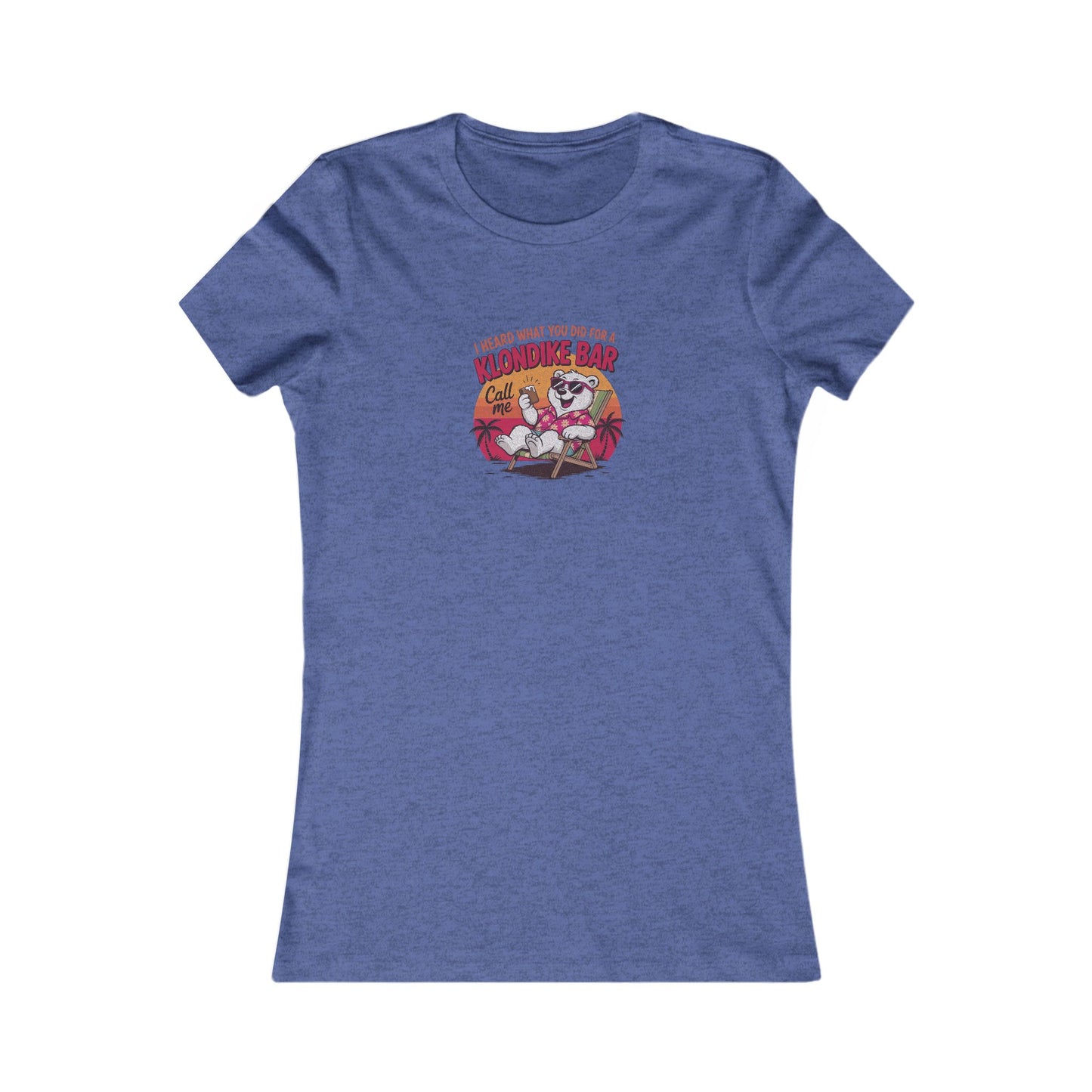 What You Did for a Klondike Bar — Retro Women's Tee (Dark)