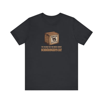 Schrödinger’s Cat — Big Bang Theory Retro Tee (Dark)