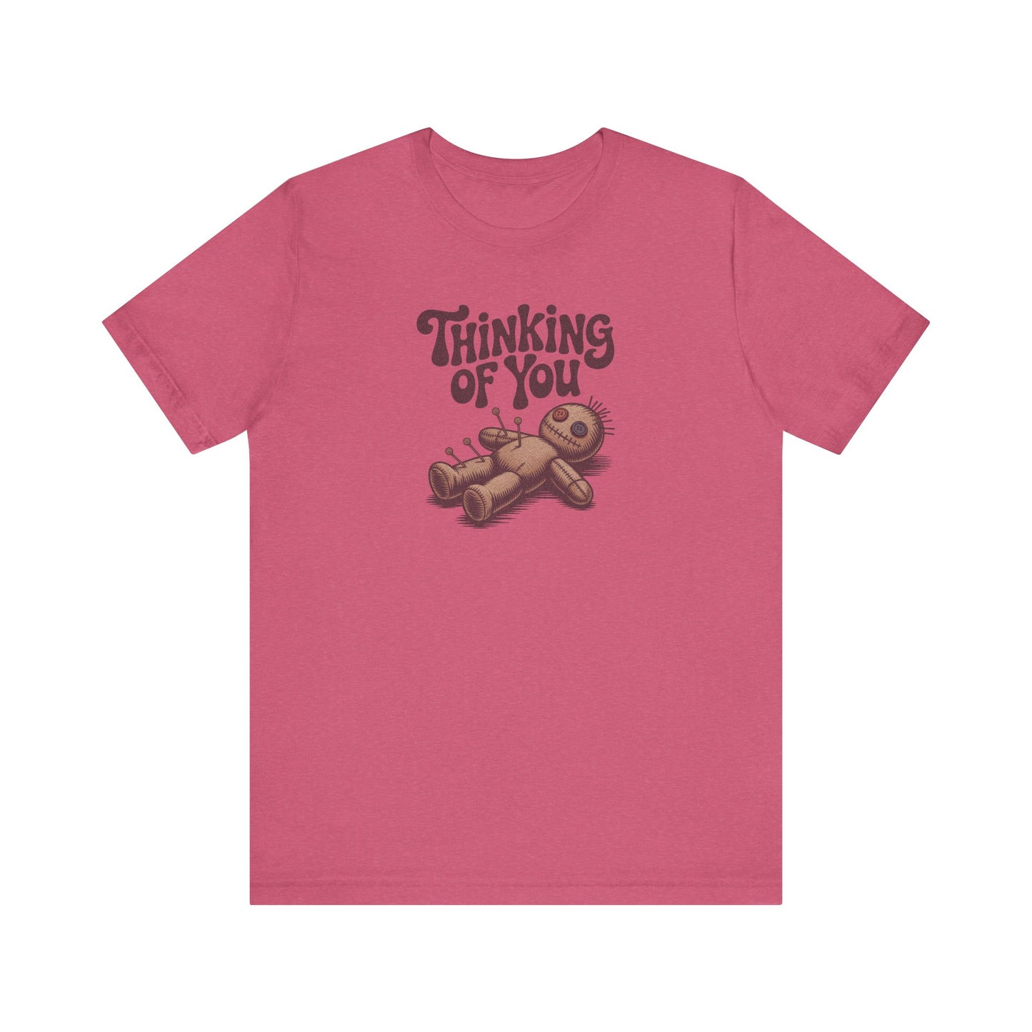 The Voodoo That You Do, So Well — Retro Voodoo Doll Tee (Light)
