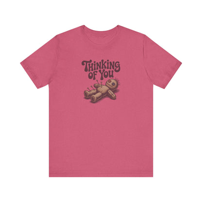 The Voodoo That You Do, So Well — Retro Voodoo Doll Tee (Light)