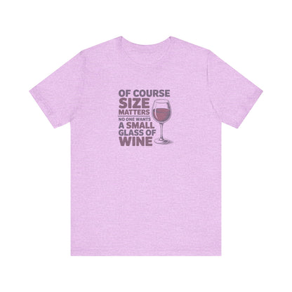Big Glass Energy — Wine Lover Retro Tee (Light)