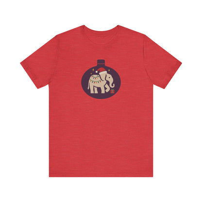 White Elephant Season — Retro Christmas Graphic Tee (Light)