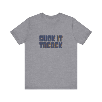 Suck It Trebek — SNL Celebrity Jeopardy Sketch Retro Tee (Light)