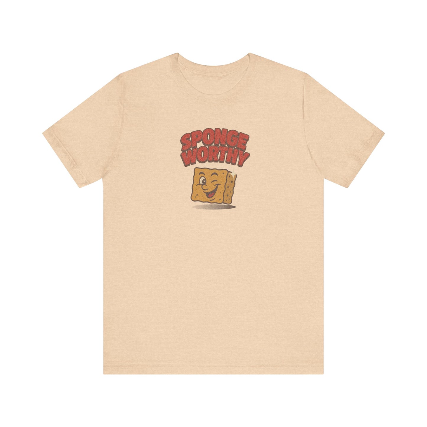 Spongeworthy — Seinfeld Retro Cartoon Tee (Light)