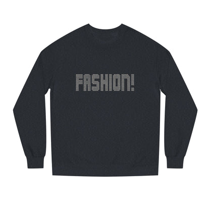 FASHION! — Psych Faux Rhinestones Retro Sweatshirt (Dark)