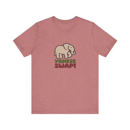Yankee Swap! Christmas Party — Michael Scott Retro Tee (Light)