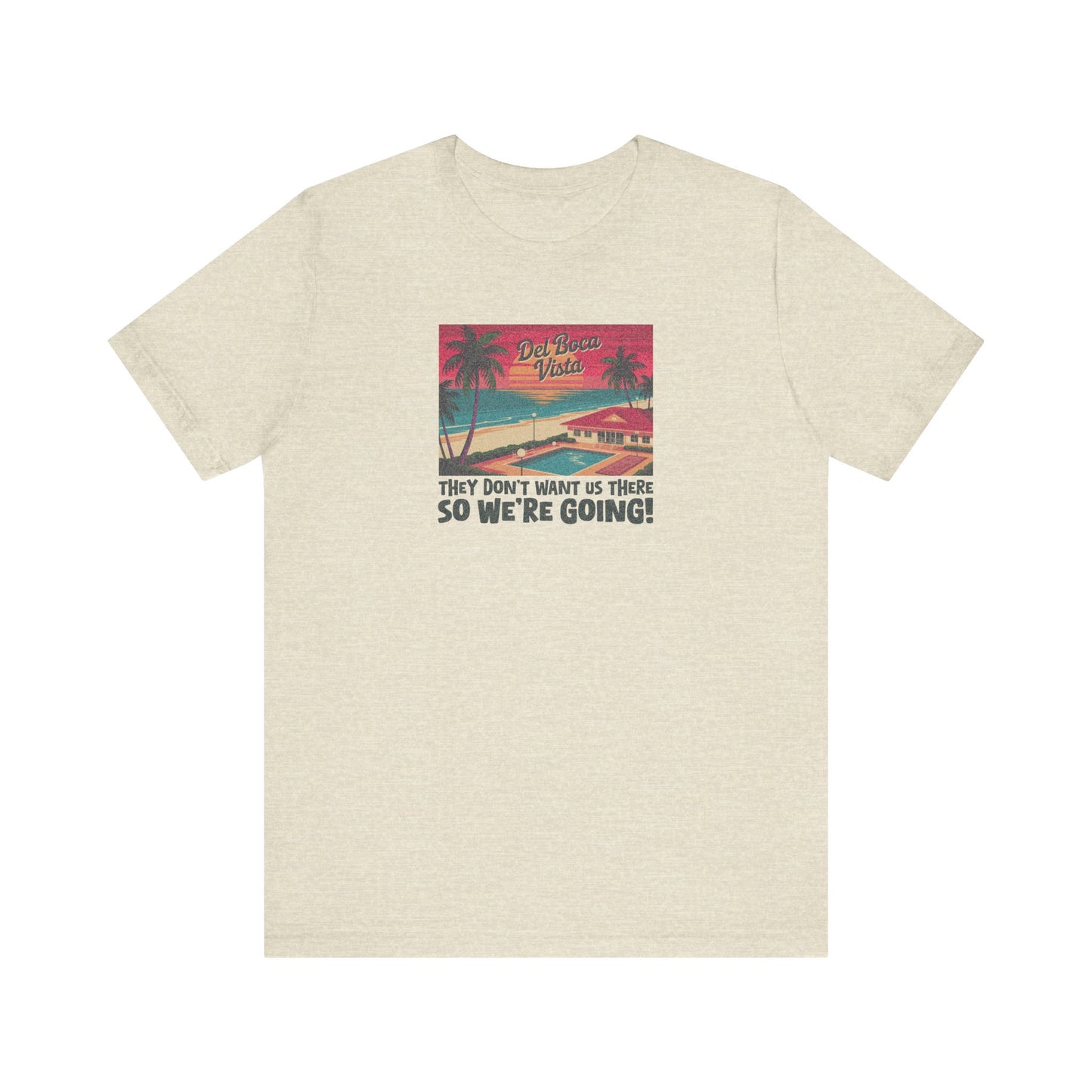 Del Boca Vista (We’re Going!) — Seinfeld Retro Tee (Light)