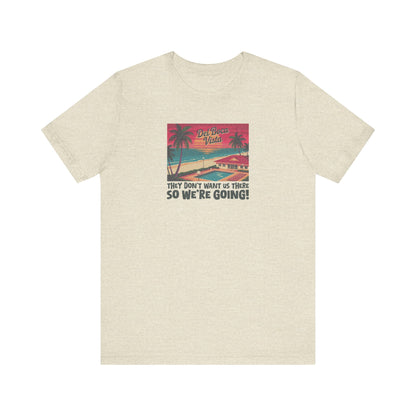 Del Boca Vista (We’re Going!) — Seinfeld Retro Tee (Light)
