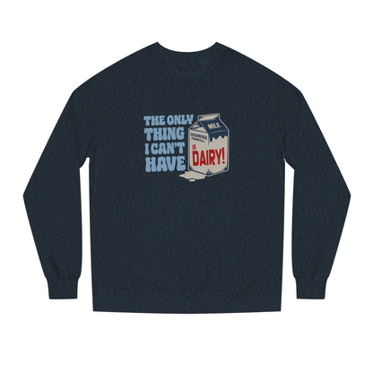Can’t Have Dairy — Friends Jill Green Retro Sweatshirt (Dark)