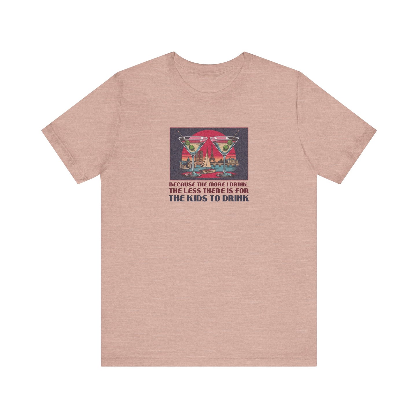 Open Bar (for the Kids) — Friends Retro Tee (Light)