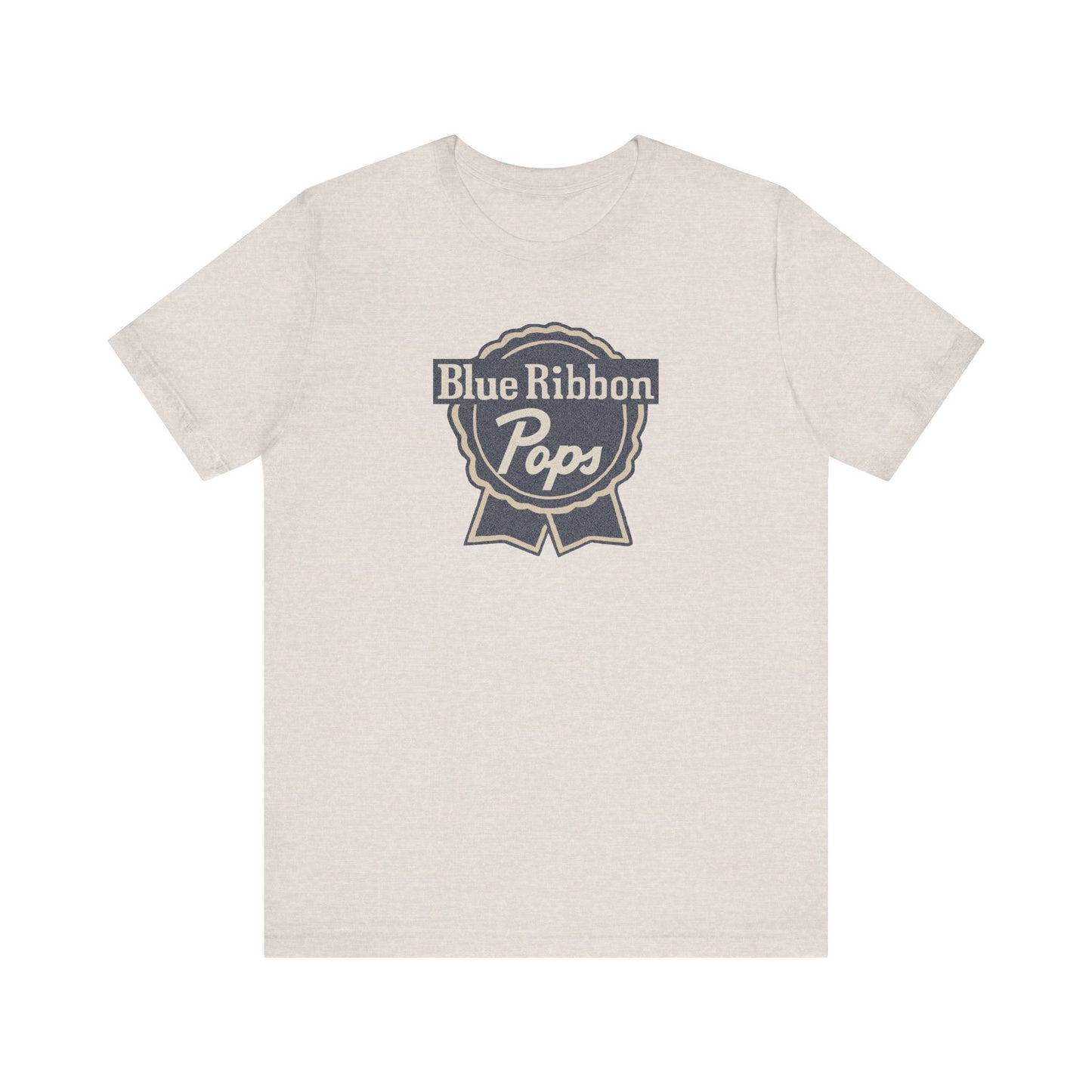 Blue Ribbon Pops Shirt — Funny Dad Gift, Retro Beer Dad Tee