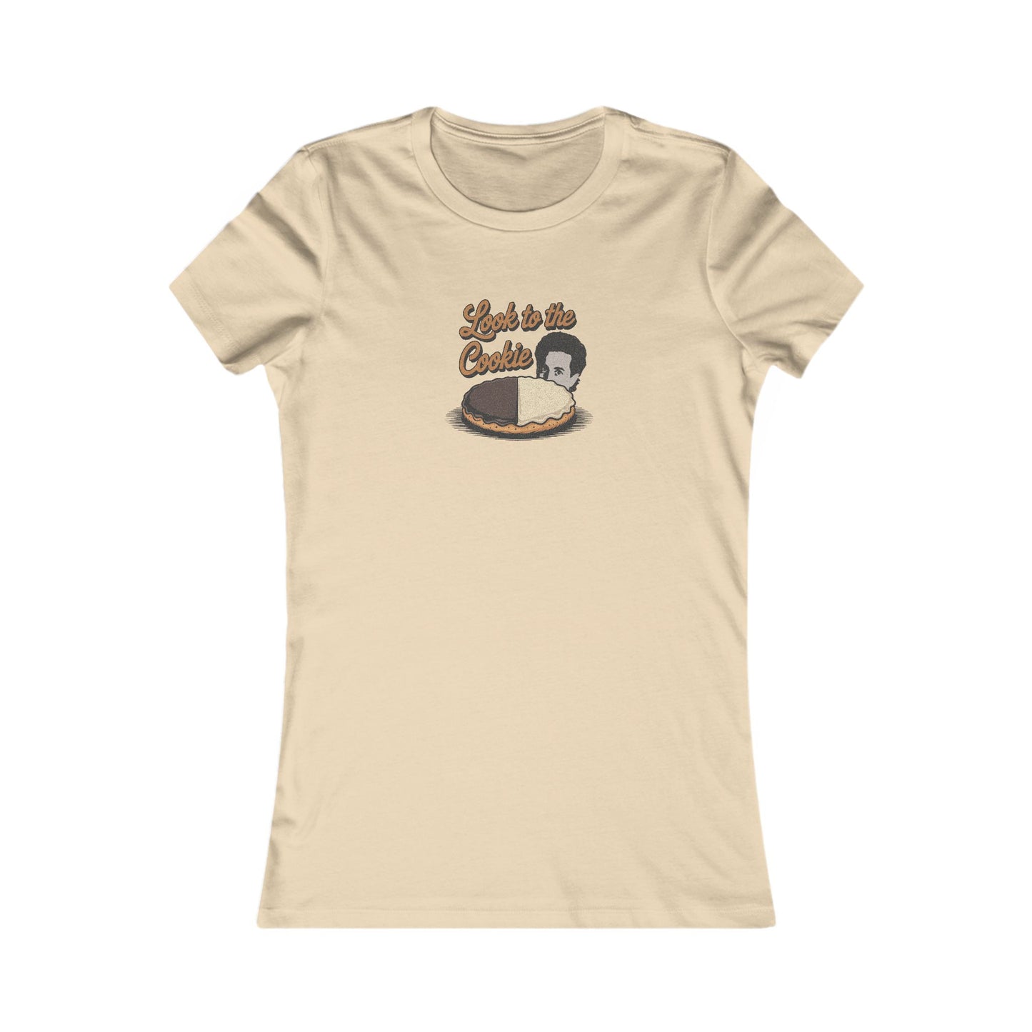 Look to the (Black-and-White) Cookie — Seinfeld Retro Women's Tee (Light)