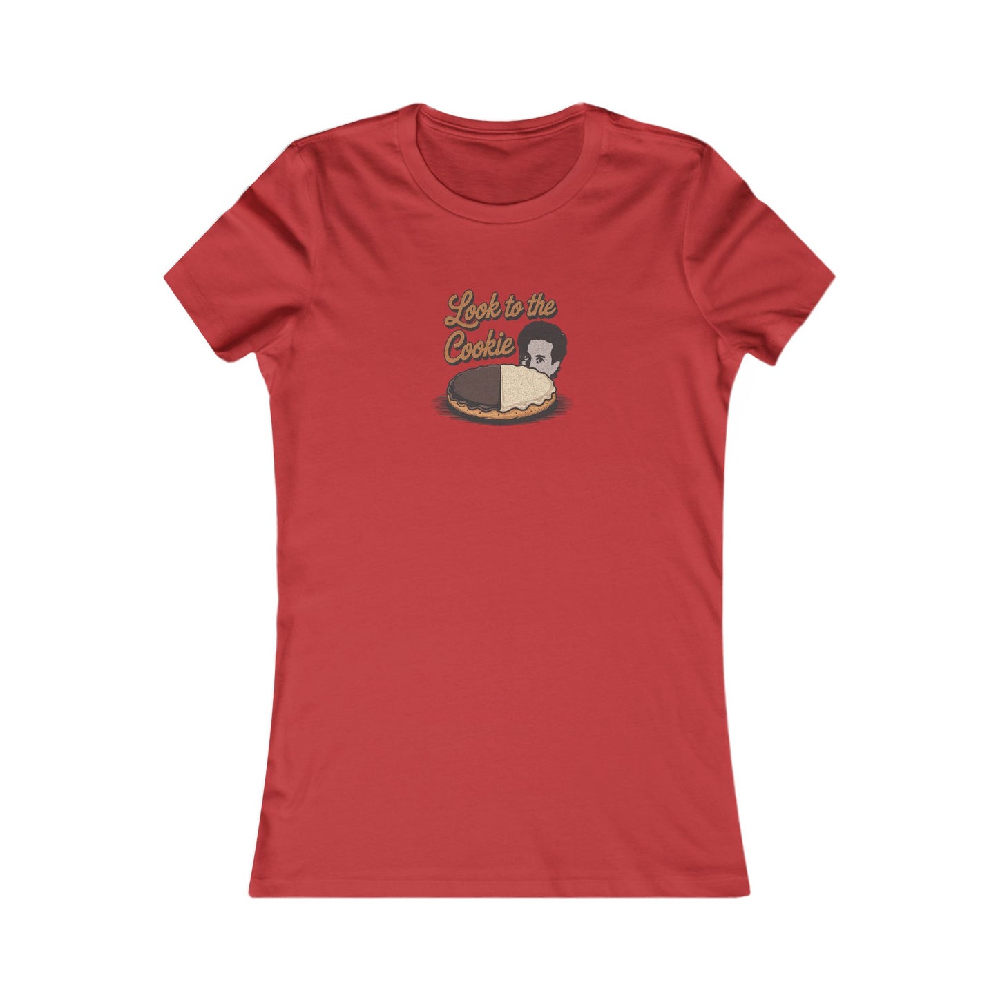 Look to the (Black-and-White) Cookie — Seinfeld Retro Women's Tee (Light)