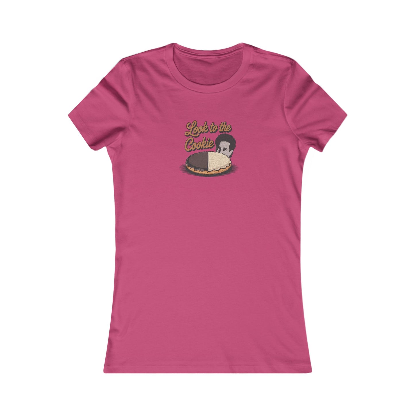 Look to the (Black-and-White) Cookie — Seinfeld Retro Women's Tee (Light)