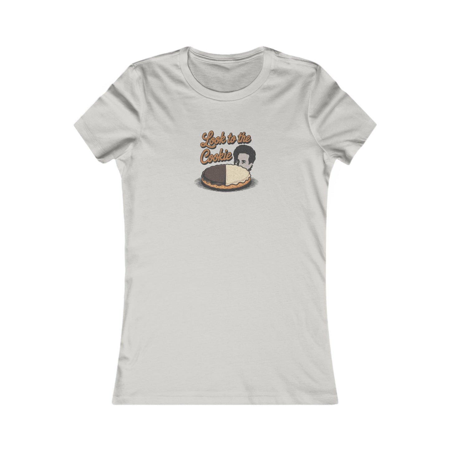 Look to the (Black-and-White) Cookie — Seinfeld Retro Women's Tee (Light)