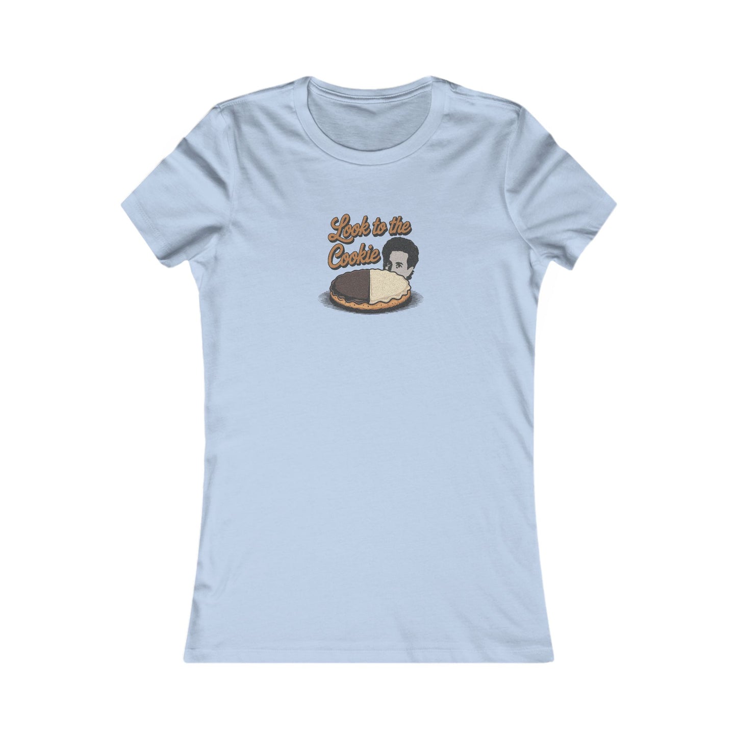 Look to the (Black-and-White) Cookie — Seinfeld Retro Women's Tee (Light)