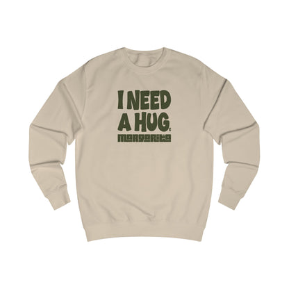 I Need a Huge Margarita – Bar Humor Retro Sweatshirt (Light)