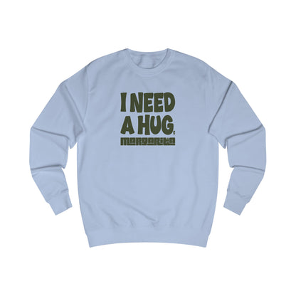 I Need a Huge Margarita – Bar Humor Retro Sweatshirt (Light)