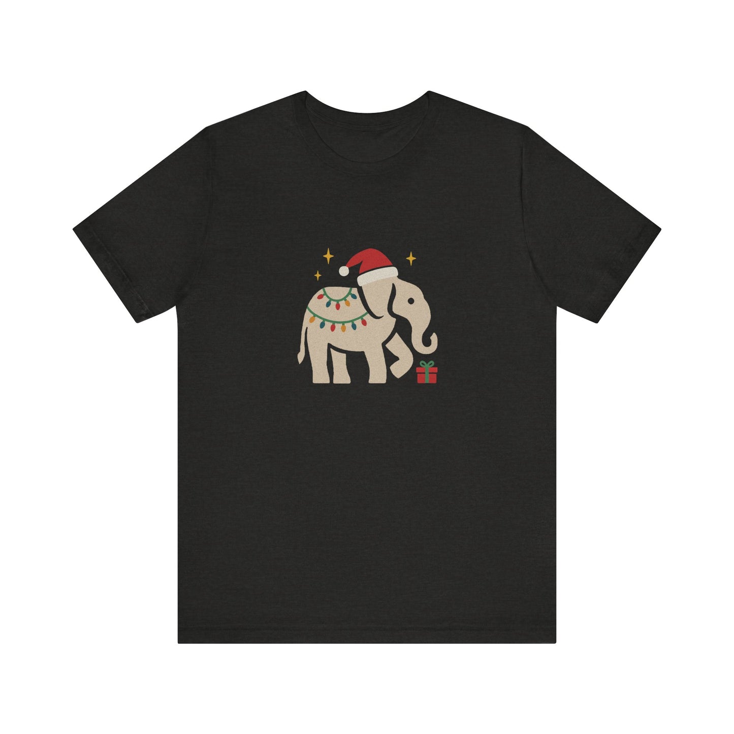 White Elephant Season — Retro Christmas Graphic Tee (Dark)