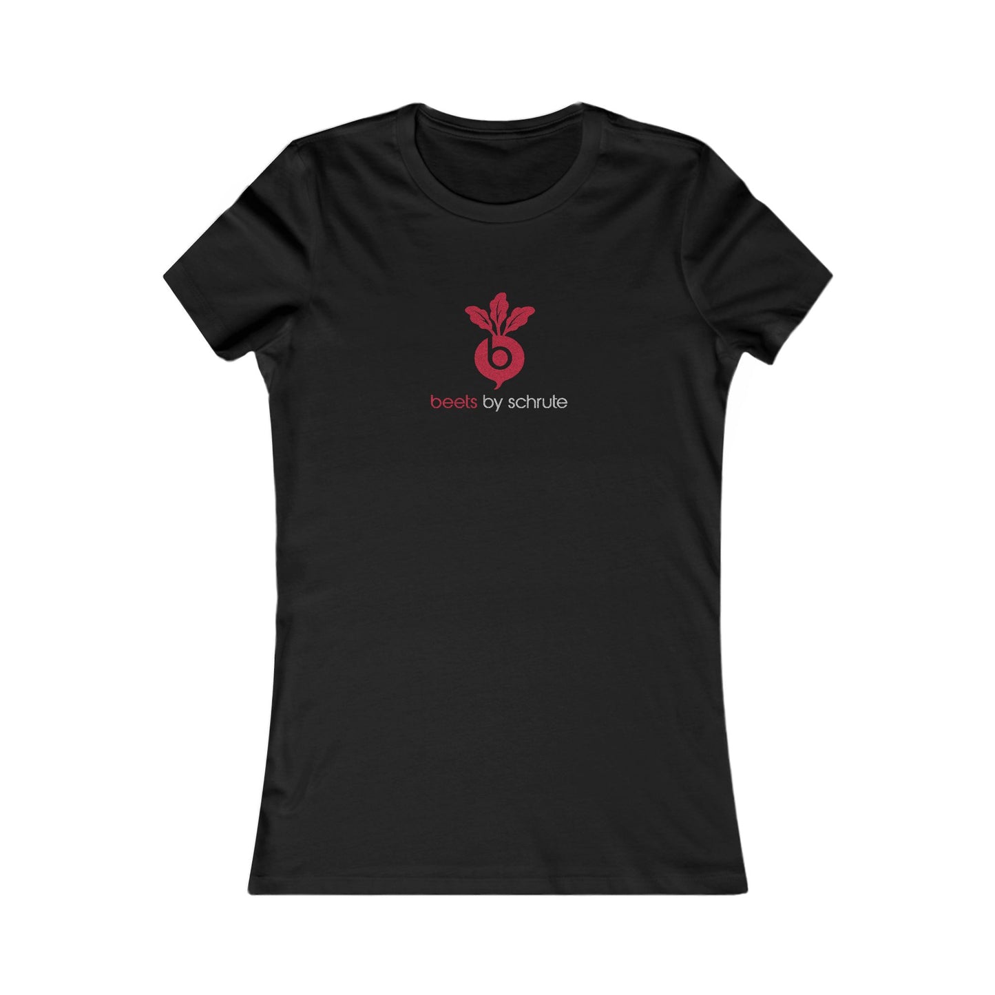 Beets by Schrute Parody Brand — The Office Retro Women's Tee (Dark)