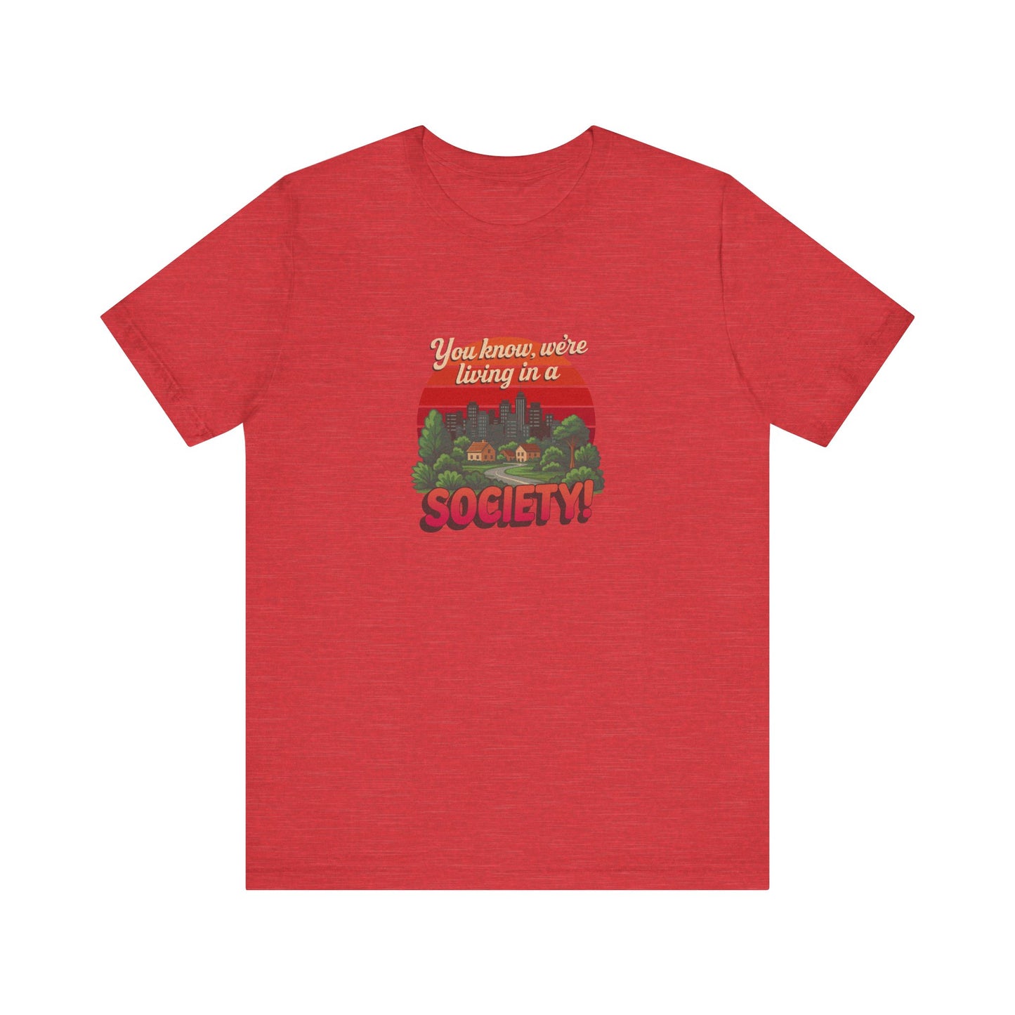 We’re Living in a Society! — Seinfeld Retro Tee (Light)