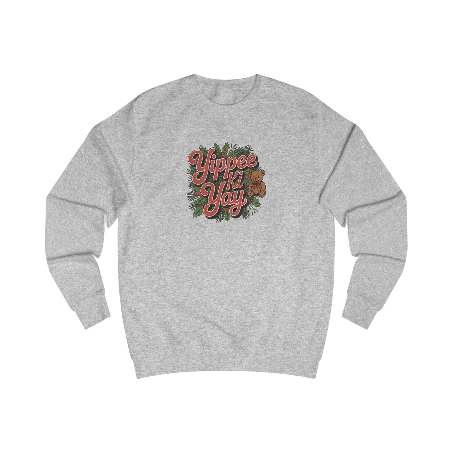 Yippee Ki Yay — Die Hard Retro Christmas Sweatshirt (Light)