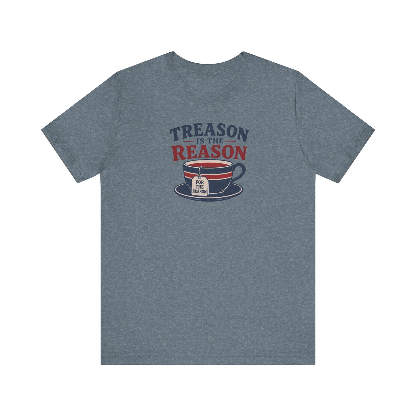 Traitorous Cup of Tea Shirt — Boston Tea Party History T-Shirt