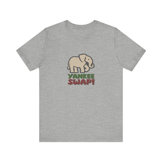 Yankee Swap! Christmas Party — Michael Scott Retro Tee (Light)