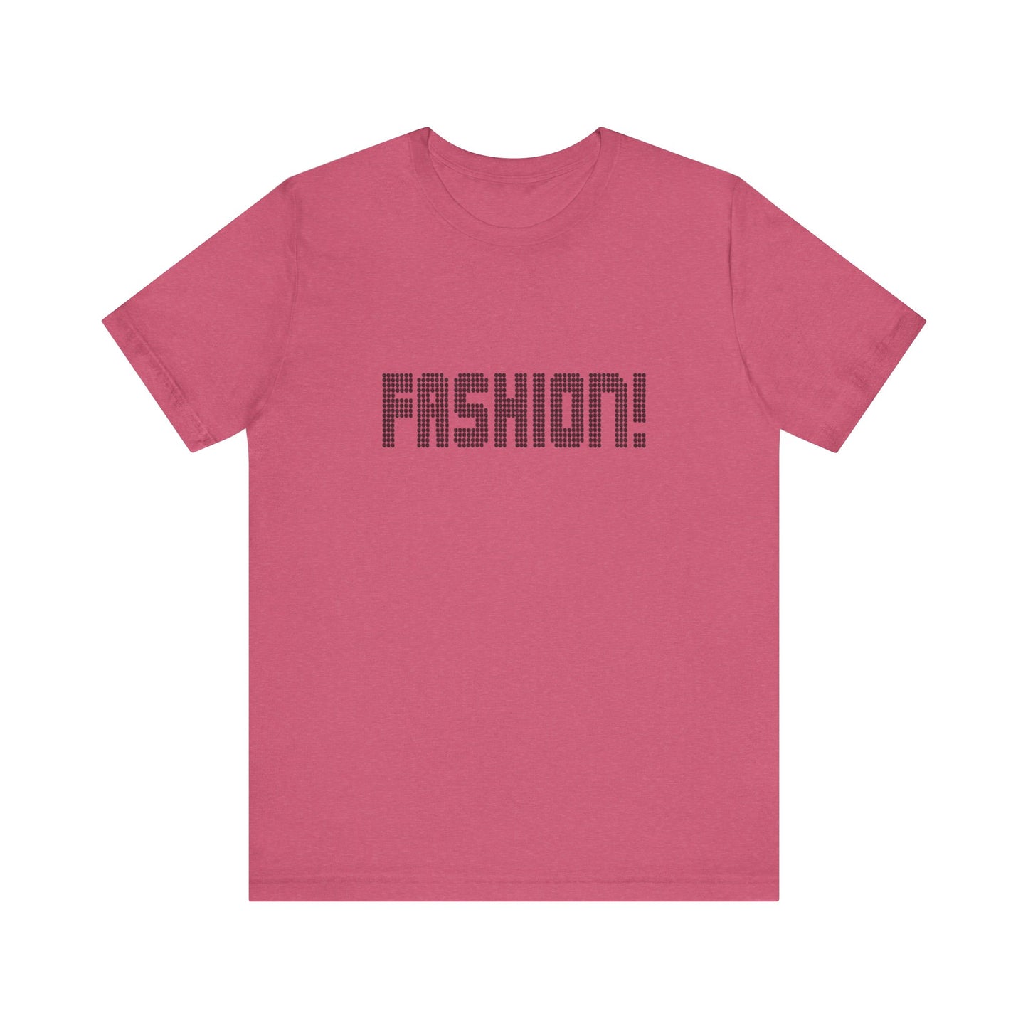 FASHION! — Psych Faux Rhinestones Retro Tee (Light)