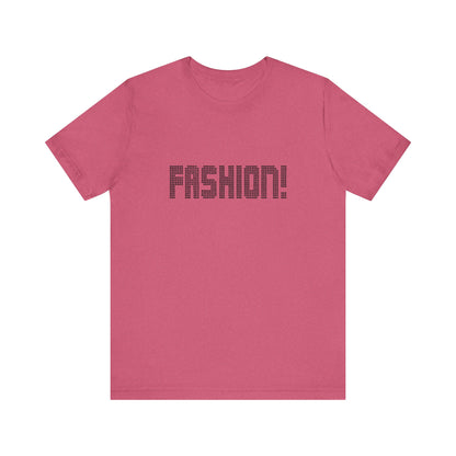 FASHION! — Psych Faux Rhinestones Retro Tee (Light)