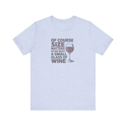 Big Glass Energy — Wine Lover Retro Tee (Light)