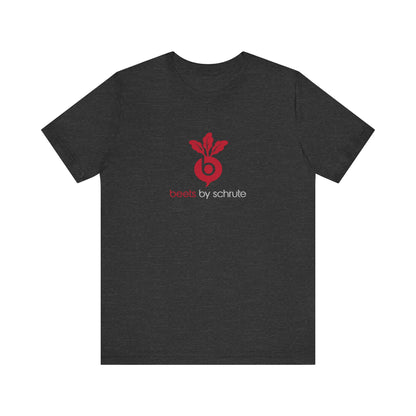Beets by Schrute Parody Brand — The Office Retro Tee (Dark)