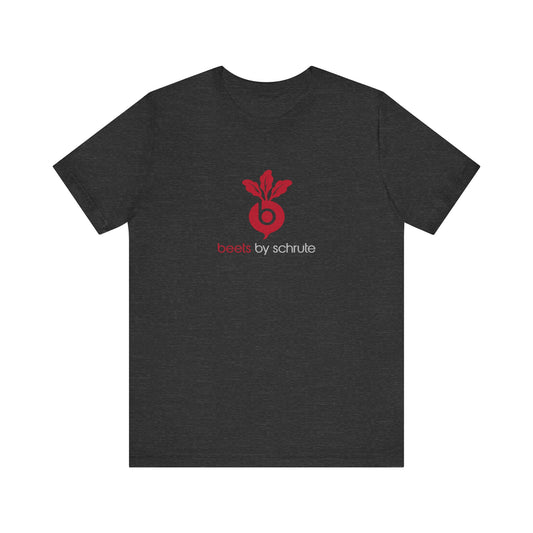 Beets by Schrute Parody Brand — The Office Retro Tee (Dark)