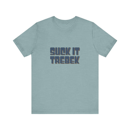 Suck It Trebek — SNL Celebrity Jeopardy Sketch Retro Tee (Light)