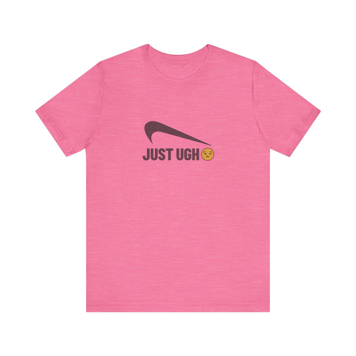 Just Ugh 😒 Athletic Parody — Retro Workout Tee (Light)