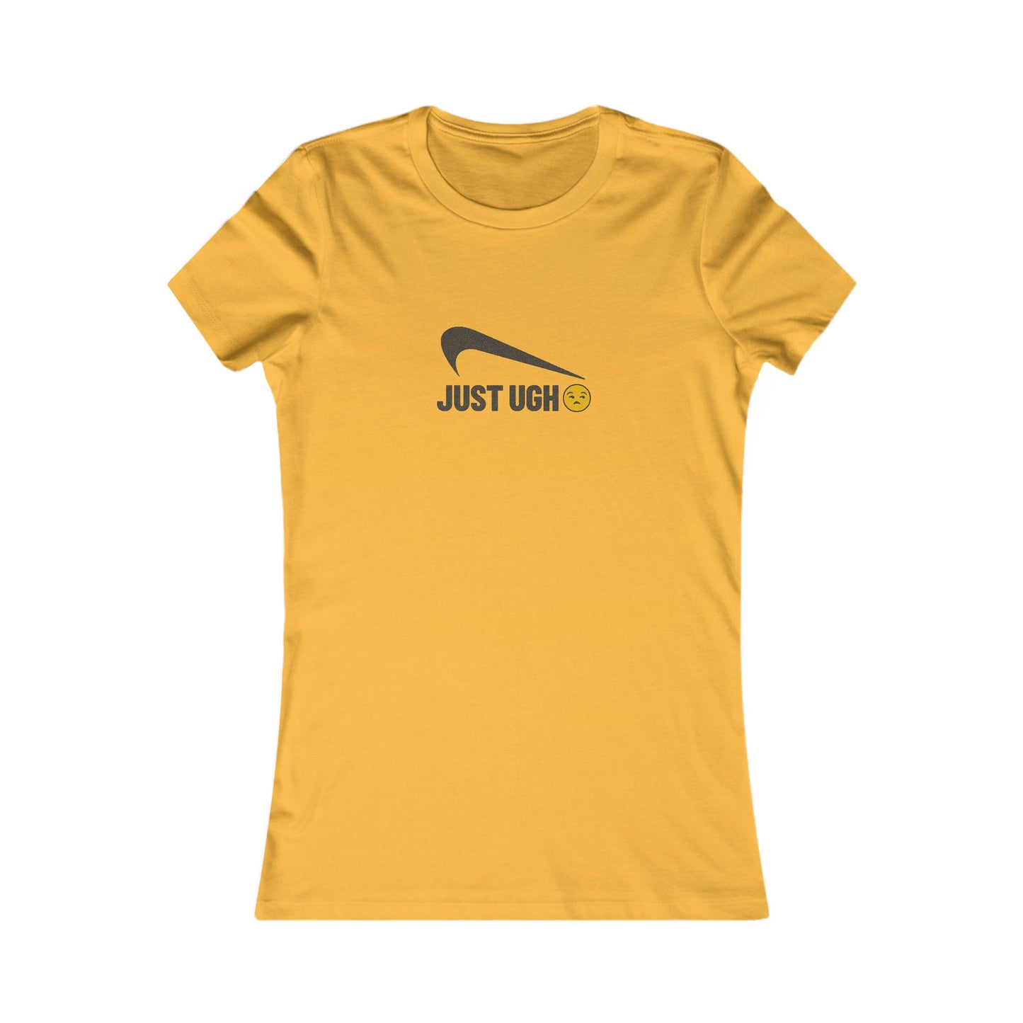 Just Ugh 😒 Athletic Parody — Retro Workout Women's Tee (Light)