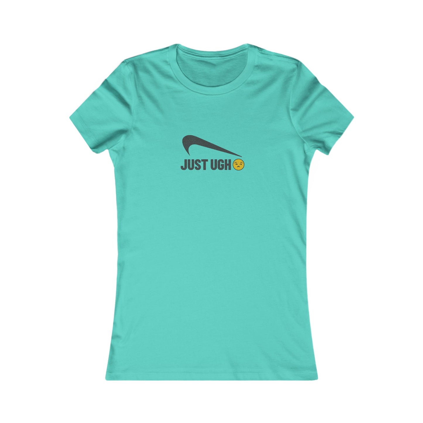 Just Ugh 😒 Athletic Parody — Retro Workout Women's Tee (Light)
