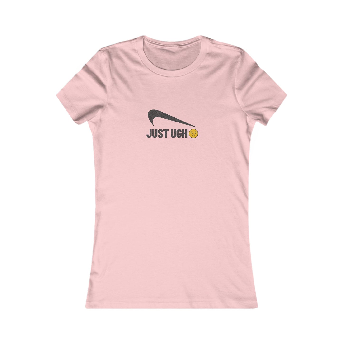 Just Ugh 😒 Athletic Parody — Retro Workout Women's Tee (Light)