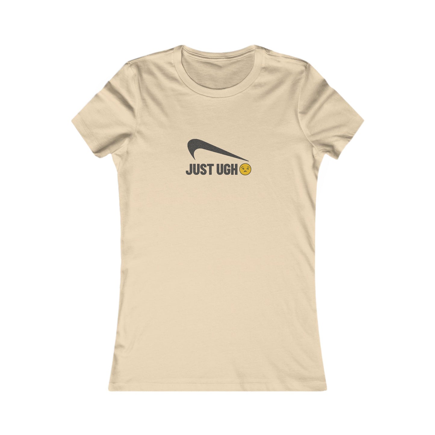 Just Ugh 😒 Athletic Parody — Retro Workout Women's Tee (Light)