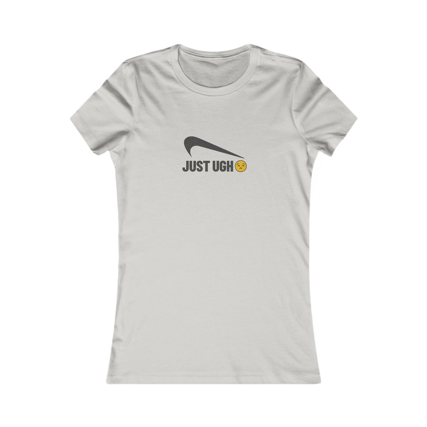 Just Ugh 😒 Athletic Parody — Retro Workout Women's Tee (Light)