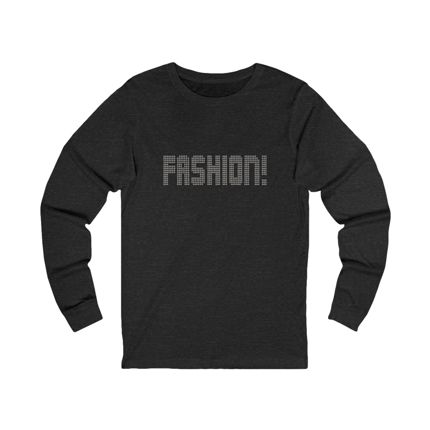 FASHION! — Psych Faux Rhinestones Retro Long Sleeve (Dark)