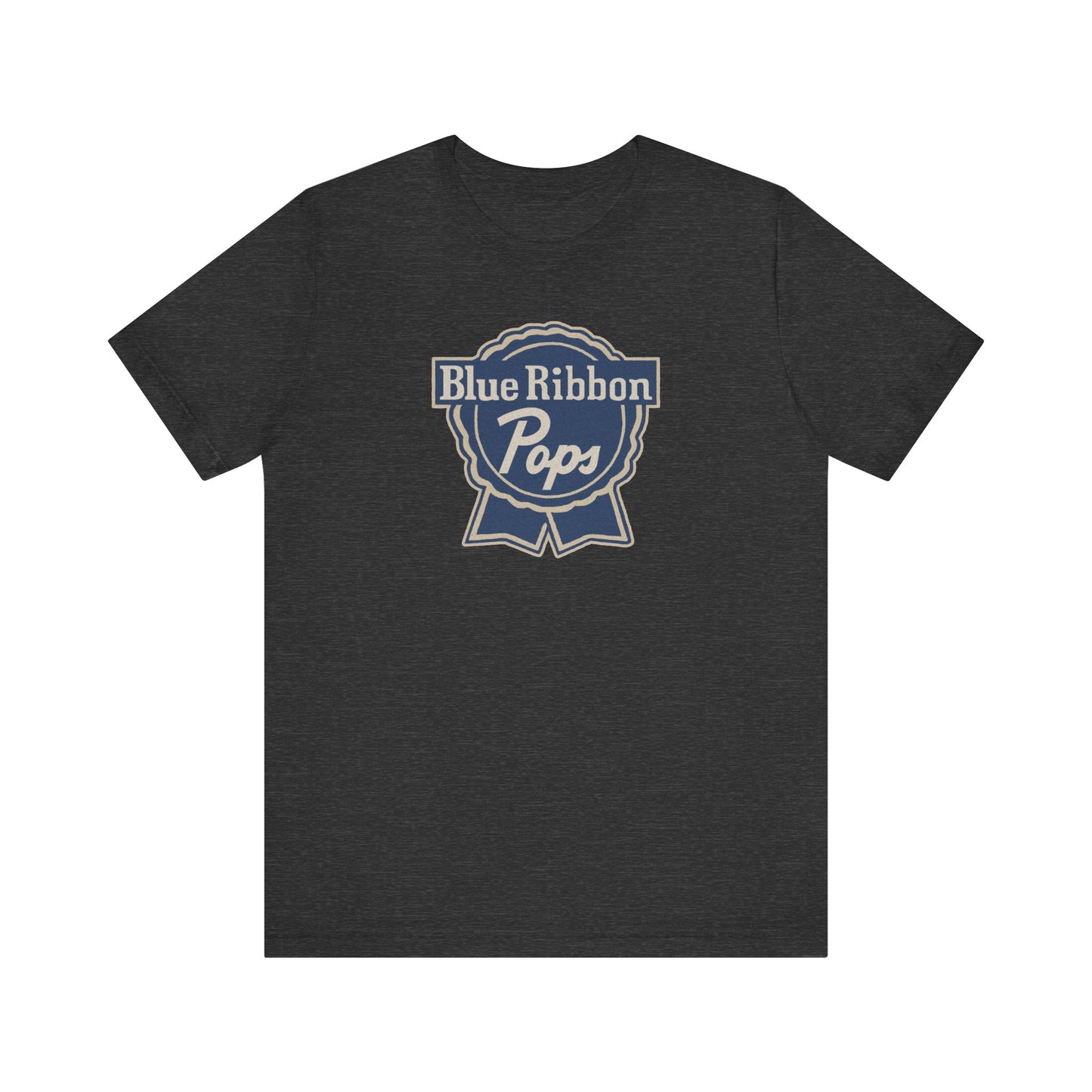 Blue Ribbon Pops Shirt — Funny Dad Gift, Retro Beer Dad Tee