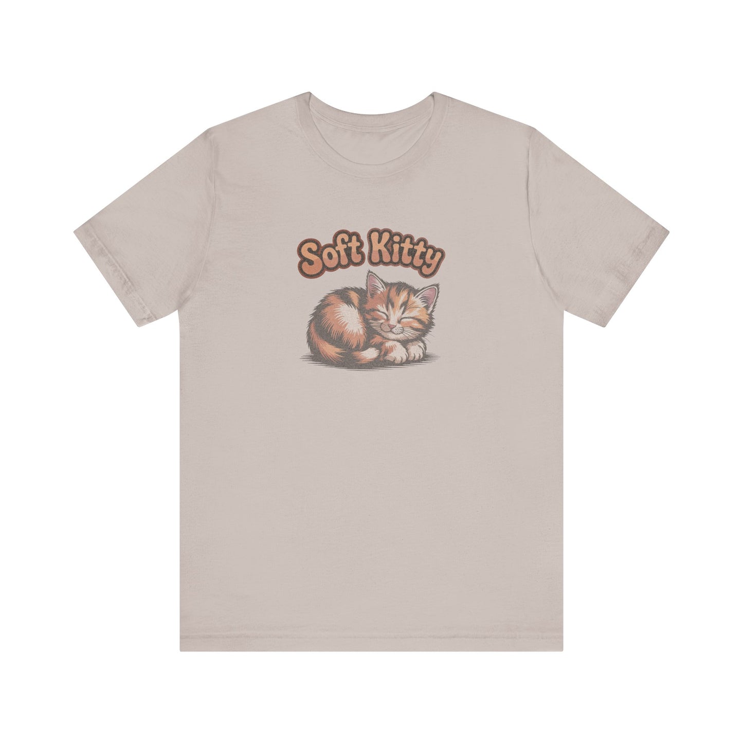 Soft Kitty Sick-Day Lullaby — Big Bang Theory Retro Tee (Light)