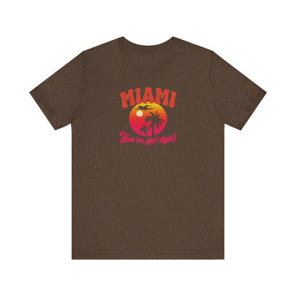 Miami, You've Got Style! — Golden Girls Retro Tee (Dark)